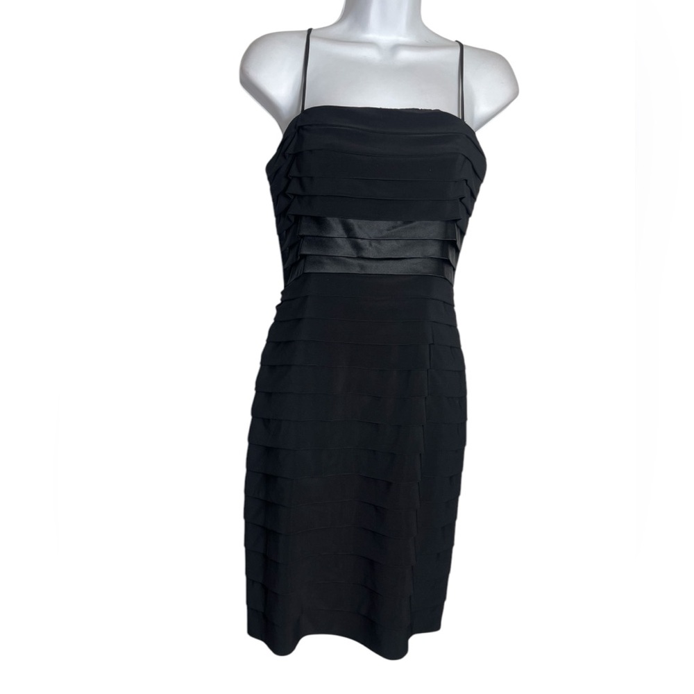 Anne Klein dress size 2 stunning black sleeveless cocktail dress 🖤🖤🖤
